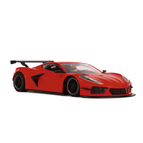 NSR Slotcar Corvette C8R Test Car Red